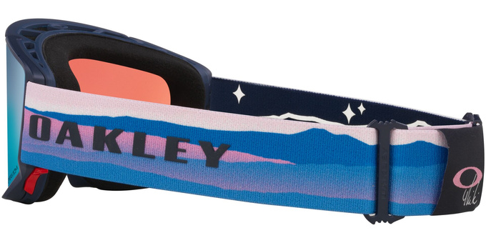 Goggles Oakley Flow Scape L Mikaela Shiffrin Signature/Prizm Snow Sapphire Iridium + Additional lens Prizm Snow Iced Iridium - 2025/26