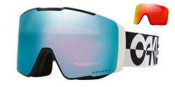 Brille Oakley Line Miner Pro L Black White Duality Prizm Sapphire + ersatzlinse Prizm Torch - 2024/25