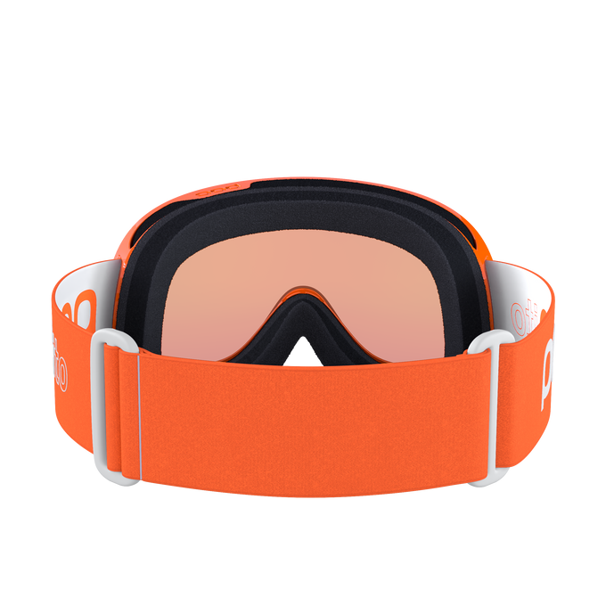 Goggles POC Pocito Retina Fluorescent Orange/Partly Sunny Light Orange - 2025/26