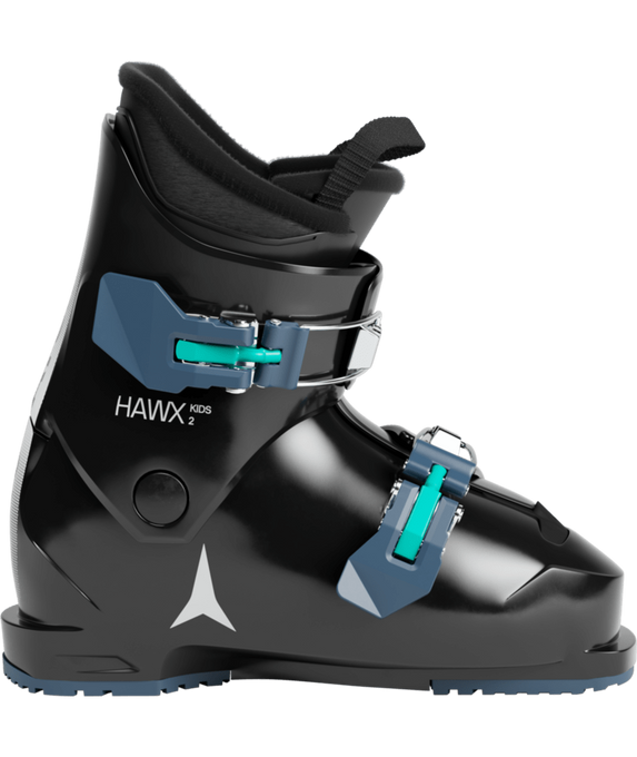 Skischuhe Atomic Hawx Kids 2 Black/Teal – 2025/26