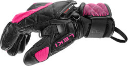 Gloves LEKI WCR Venom 3D Junior Pink - 2025/26