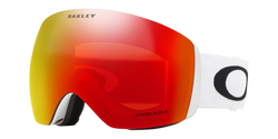 Brille Oakley Flight Deck L Matte White/Prizm Snow Torch Iridium - 2025/26
