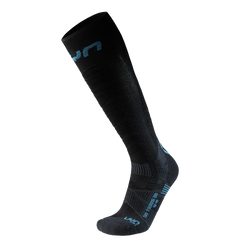 Ski socks UYN Man Ski Touring One Bio Socks Black/Blue - 2025/26