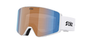 Matte White Frame/Nano Optics Orange With Blue Multi Lens