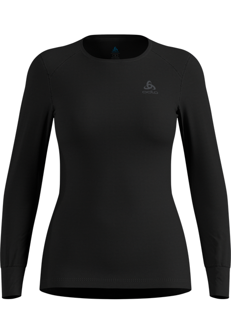 Thermoactive Shirt Odlo Active Warm BL Top Crew Neck L/S Woman Black - 2025/26