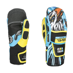 Handschuhe Level Worldcup JR CF Mitt Yellow/Blue - 2025/26