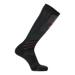 Ski socks UYN Woman Ski Evo Race One Black/Purple - 2025/26