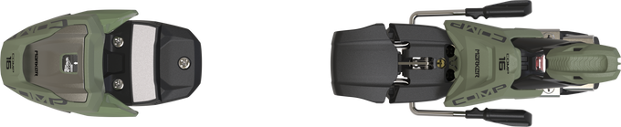 Skibindungen Marker Comp 16 Khaki - 2025/26