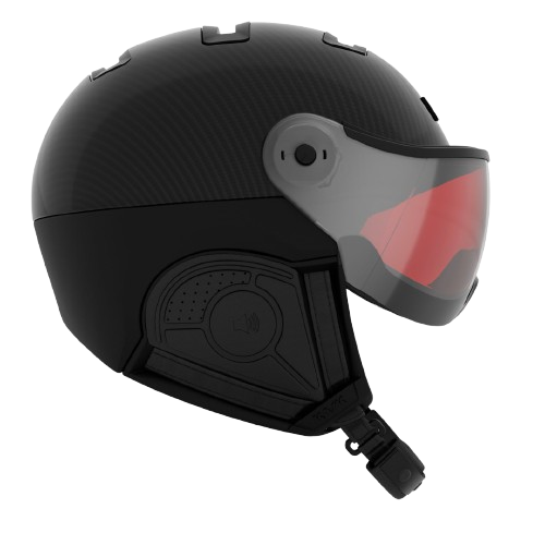 Helmet KASK Elite Visor Vibe Photochromatic Carbon Black - 2024/25