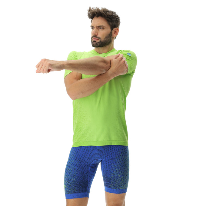 UYN Man Running Exceleration OW Shirt SH_SL Lime/Sulphur Spring