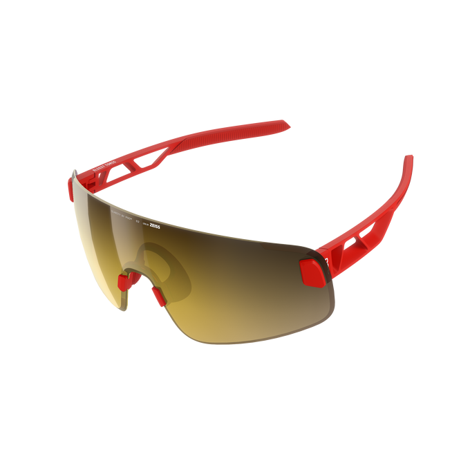 Sonnenbrille POC Elicit Toric Prismane Red/Clarity Road/Partly Sunny Gold