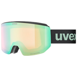 Goggles Uvex lace ATTRACT FM Black Matt/Mirror Opal + spare lens - 2025/26