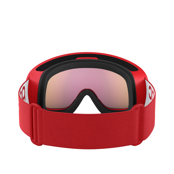 Ski goggles POC Fovea Mid Prismane Red/Partly Sunny Orange - 2025/26
