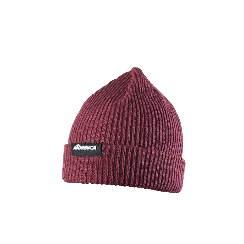Hut Nordica Essential Unleashed Beanie Bordeaux - 2025/26