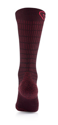Ski socks Sidas Ski Expert Lady Burgundy - 2025/26