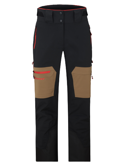 Skihose Ziener Tewes Full-Zip Man Walnut Red - 2025/26