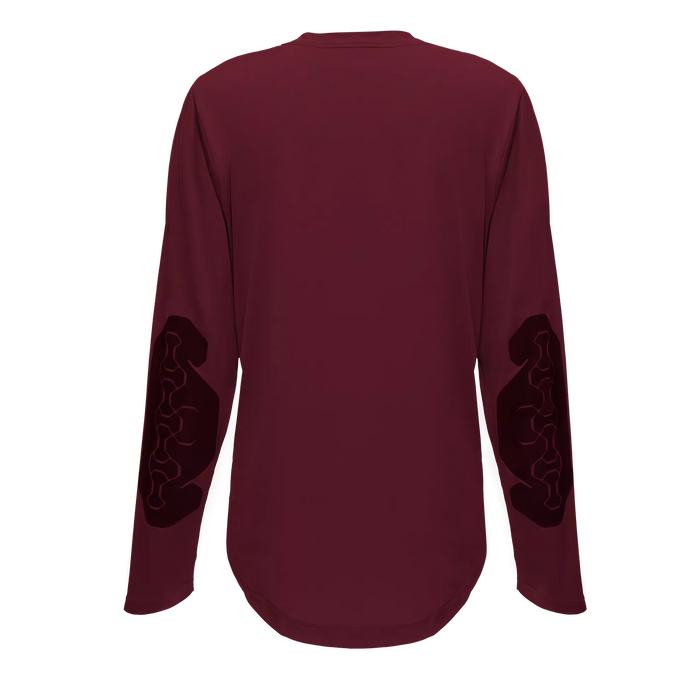 Fahrradtrikot Dainese HgROX Jersey Ls WMN Windsor Wine