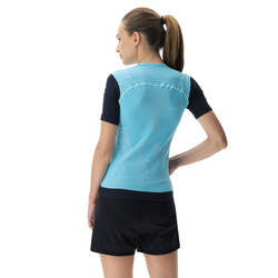 UYN Woman Running PB42 OW Shirt SH_SL Blue Radiance/Peacot