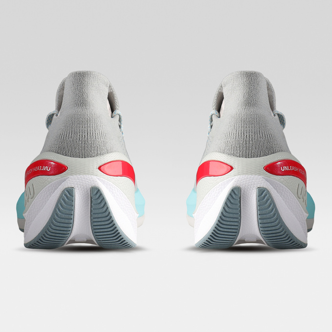 Shoes UYN Lockie Man Shoes Turquoise Sole Silver