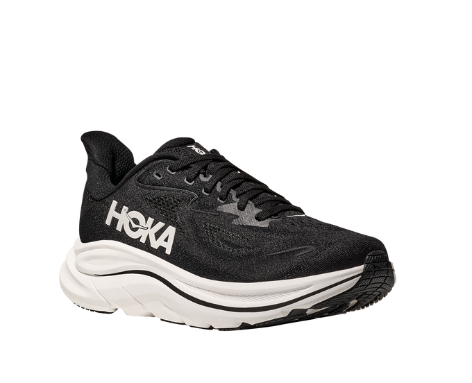 Man Schuhe Hoka Clifton 10 Black/White