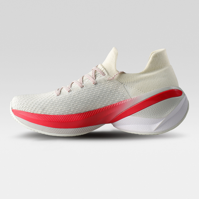 Schuhe UYN Lockie Woman Shoes Red Sole Off White