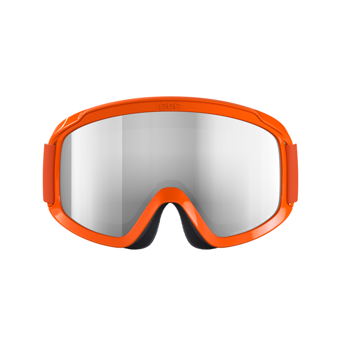 Goggles POC POCito Opsin Fluorescent Orange/Partly Sunny Silver - 2025/26