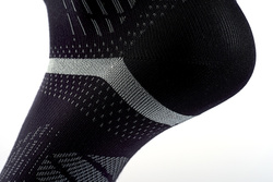 Socken Sidas Run Feel Black/Yellow