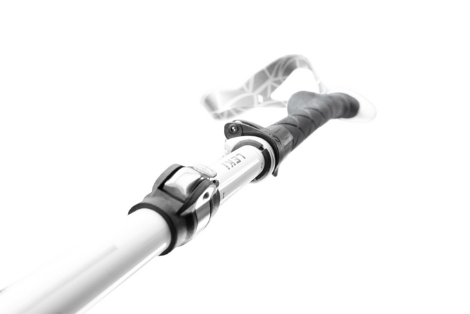 Skitouring poles/touring poles LEKI Micro Vario Carbon Lady Antishock - 2021