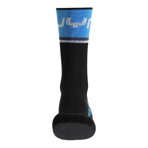 Outdoor Socken UYN Man Cycling One Light Socks Black/Cobal Blue