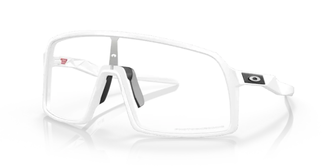 Sunglasses Oakley Sutro Matte White/Clear Photochromic Lenses
