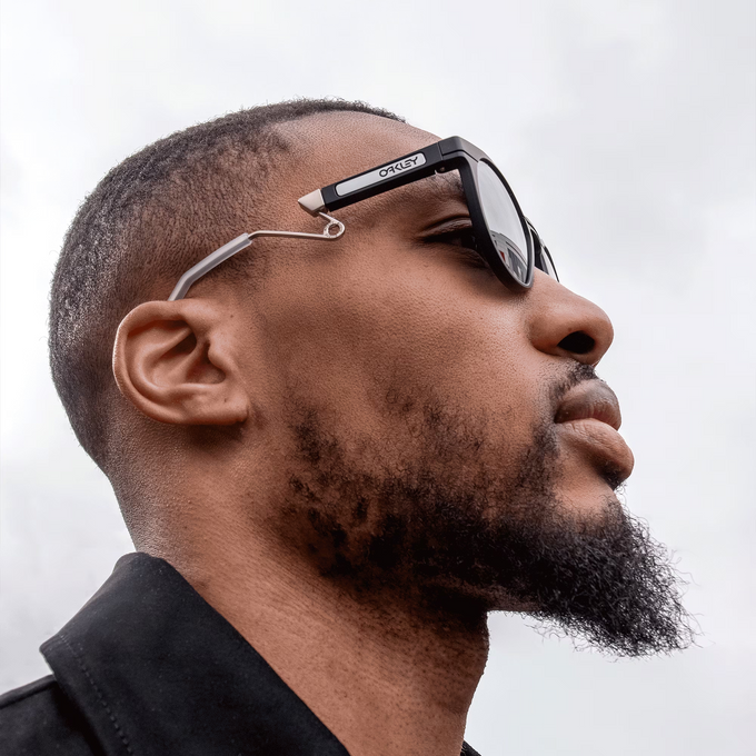 Sunglasses Oakley HSTN Metal Matte Black/Prizm Black Lenses