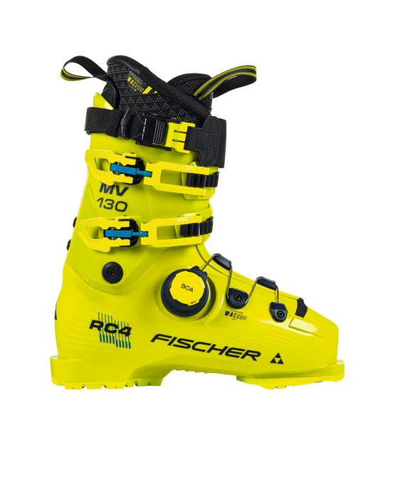 Ski boots Fischer RC4 130 MV VAC BOA Yellow - 2025/26
