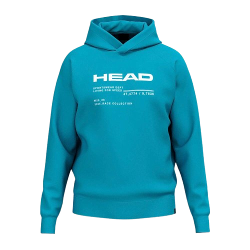 HEAD Race Hoodie Junior Blue - 2025/26