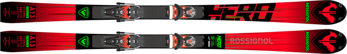 Ski Rossignol Hero Athlete SL 150 cm + Spx 12 Rockerace GW Hot Red - 2023/24