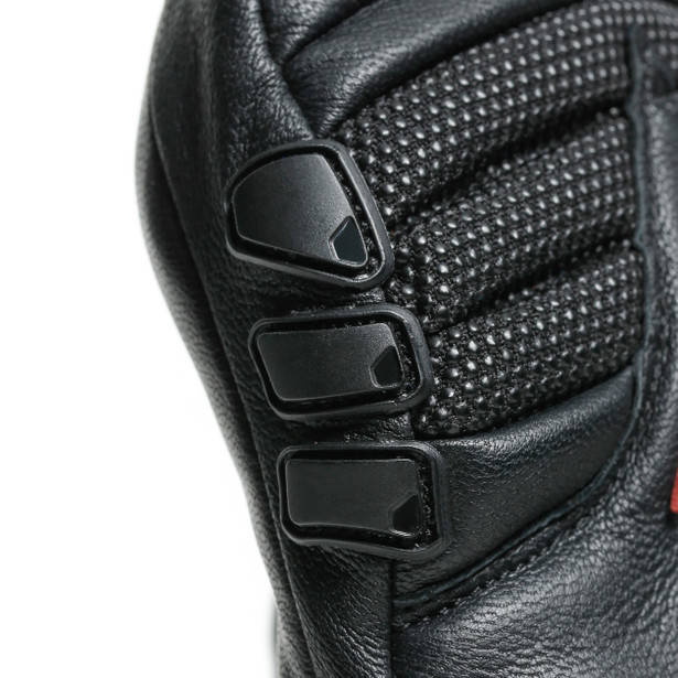 Handschuhe DAINESE HP Ergotek PRO Mitten Gloves Stretch Limo/High Risk Red - 2025/26