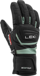 Handschuhe LEKI Griffin 3D Junior Black/Dusty Green - 2025/26