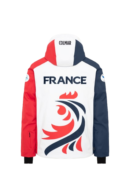 Herren-Skijacke Colmar Replica Ski Jacket White/Navy Blu/Bright Red - 2025/26