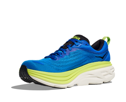 Man Schuhe Hoka Bondi 8 Electric Cobalt/Lettuce