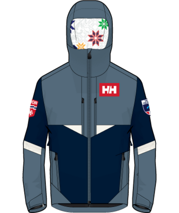 Helly Hansen Kvitfjell Race Ins Jacket/Navy Washed NSF Replica - 2025/26