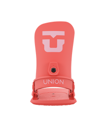 Snowboard Bindings Union Legacy Coral - 2024/25