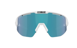 Sonnenbrille BLIZ Matrix Nano Photochromic Matt White/Brown Blue