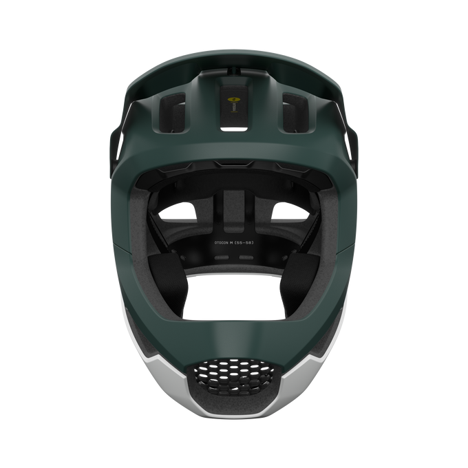 Bicycle helmet POC Otocon Race MIPS Pargasite Green Matt/Hydrogen White Matt 2025