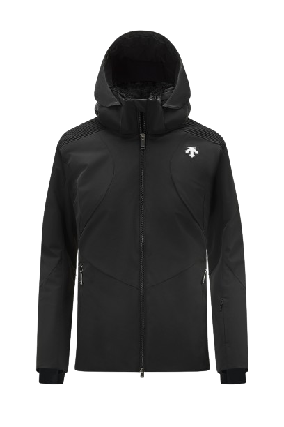 Kurtka narciarska Descente Shoulder Shirring Jacket Black/Black - 2024/25