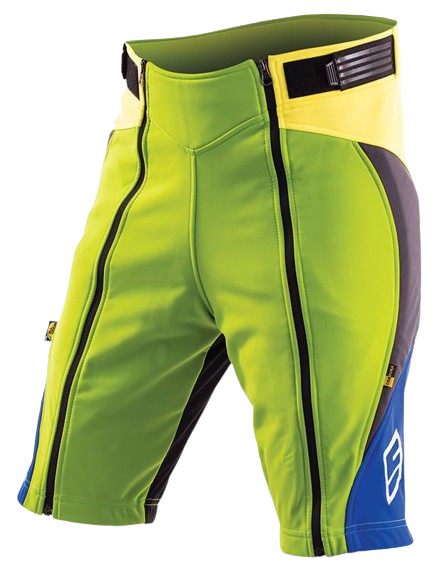 Shorts ENERGIAPURA New Workout Green/Yellow/Blue Junior