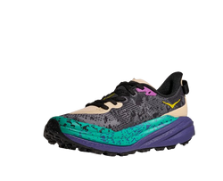 Man Schuhe Hoka Speedgoat 6 Oatmeal/Mountain Iris