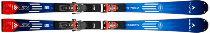 Skis Dynastar Speed Omeglass FIS SL Factory 157 R22 + Look Spx 15 Rockerace Hot Red - 2025/26