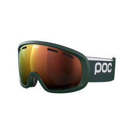 Ski goggles POC Fovea Mid Pargasite Green/Partly Sunny Orange - 2025/26