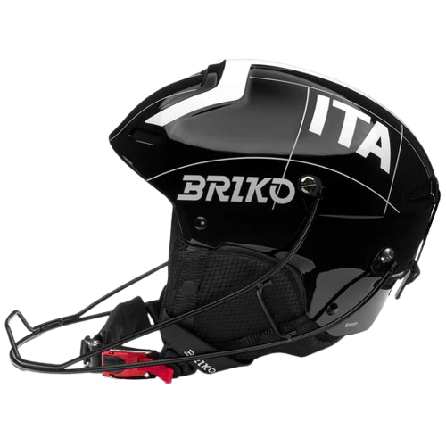 Helmet Briko Slalom 2.0 Italia Shiny Black/White - 2025/26