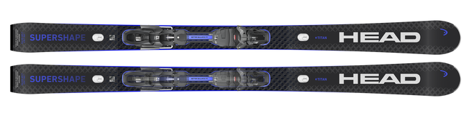 Skis HEAD Supershape E-Titan + PRD 12 Matt Black br. 95 - 2025/26