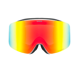 Brille Uvex PWDR FM White Matt/Mirror Rainbow - 2025/26